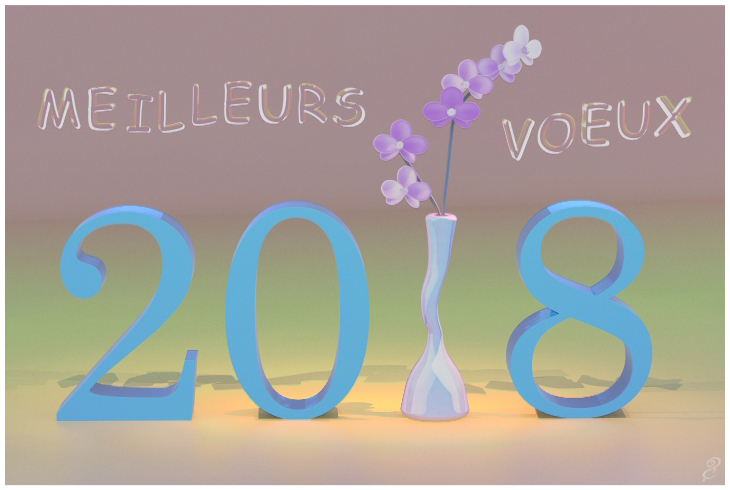 carte de voeux 2018